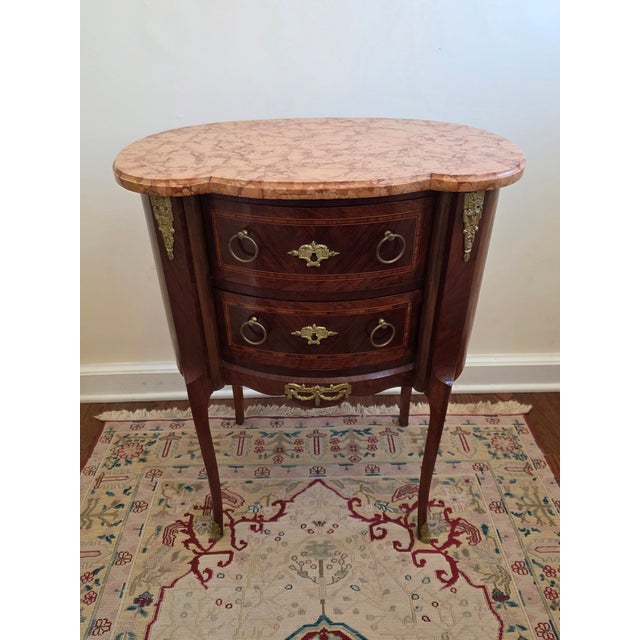 Antique French Louis XI Bedside Commode For Sale - Image 4 of 11