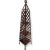 Vintage Italian rusty iron obelisk sculpture can be used as an interior library or as an exterior sculpture for plants.