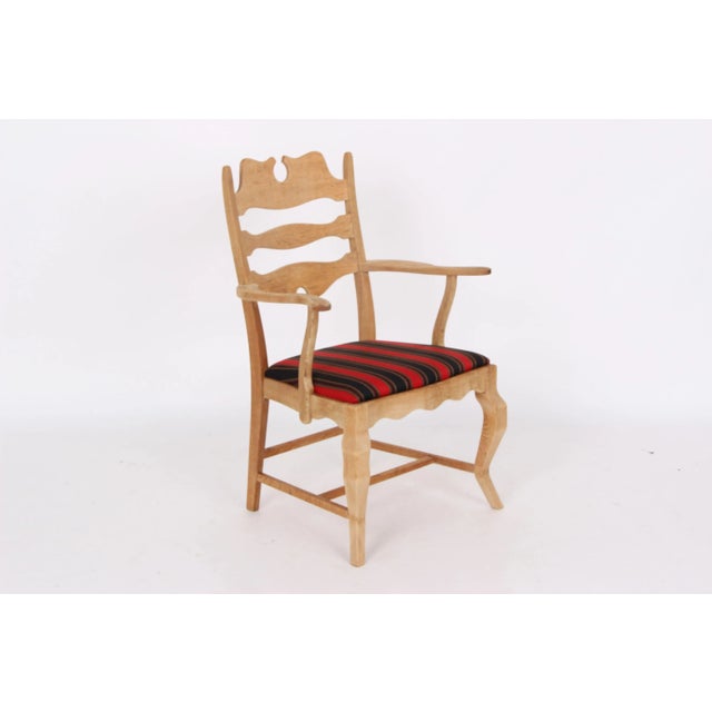 Model Razorblade Armchair by Henning Kjærnulf for EG Møbler, 1960s For Sale - Image 9 of 12