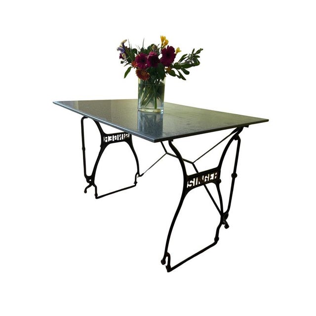 Sewing Table in Iron, United Kingdom For Sale - Image 9 of 9