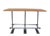 Matthew Izzo Rectangular Industrial Happy Hour Pub Table For Sale - Image 4 of 4