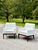 1960s Danish Modern Attributed After Jens Risom Lounge Pair of Chairs, Model 1139 For Sale - Image 9 of 9