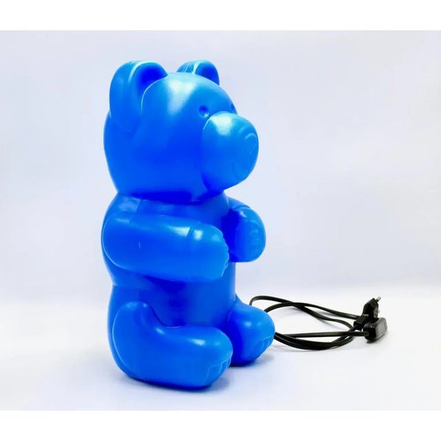 Blue Gummy Bear Table Lamp from Kema Keur, 1990s For Sale - Image 4 of 8