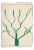 Hand-Knotted Wool Rug by Azele Studio For Sale