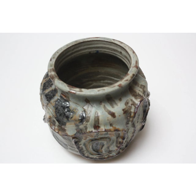 Large Studio Stoneware Planter by David Lane For Sale - Image 12 of 13