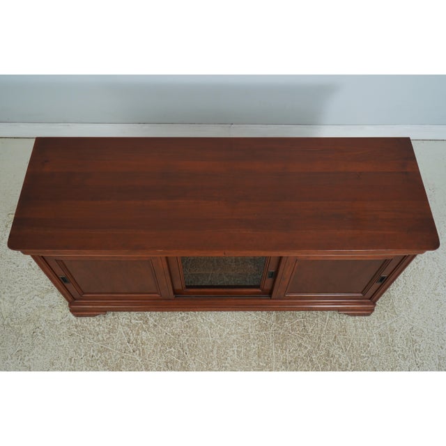 Stickley 21st Century Cherry Media Console For Sale - Image 12 of 18