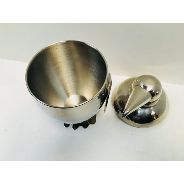 Stainless Steel Penguin Ice Bucket Chairish