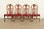 Berkey & Gay Antique Georgian Burled Walnut Dining Chairs, Set of Four For Sale - Image 12 of 12
