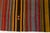 Vintage Tribal Stripe Kilim Rug For Sale - Image 6 of 10