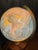 Replogle Globes 1957-1960 Illuminated Replogle Comprehensive Globe on Solid Walnut and Brass Base For Sale - Image 4 of 9