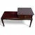 Brown Mid-Century Mahogany Hallway Bench with Drawer and Velvet Seat, 1960s For Sale - Image 8 of 8
