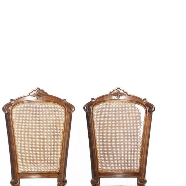 Wood Chairs, 19th Century, Set of 4 For Sale - Image 4 of 6