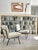 Complete restoration. Beautiful upholstery work, superb restoration, premium materials, Bute fabric reference 1501...