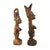 African Early 20th Century Yoruba Ibeji Pair of Twin Figures Nigeria For Sale - Image 3 of 7