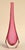 1960 Flavio Poli for Seguso Pink Murano Hand Blown Art Glass Vase Teardrop Shape For Sale - Image 9 of 14