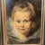 Mid 20th Century Vintage Framed Portrait Reproduction P. P. Reubens Portrait of Clara Serena Rubens 13” X 16” For Sale - Image 5 of 10