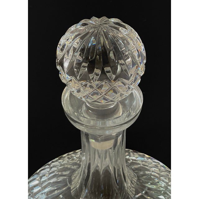 Transparent 1980s Waterford, Crystal of Ireland - Lismore - Decanter For Sale - Image 8 of 10