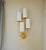 This wall light is handcrafted in our Parisian workshop and is part of our new collection. The metal structure features a...