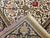 Vintage Persian Qum Area Rug, Hand-Knotted Wool & Silk, Floral Medallion Pattern, 5x7, Ivory & Red For Sale - Image 4 of 18