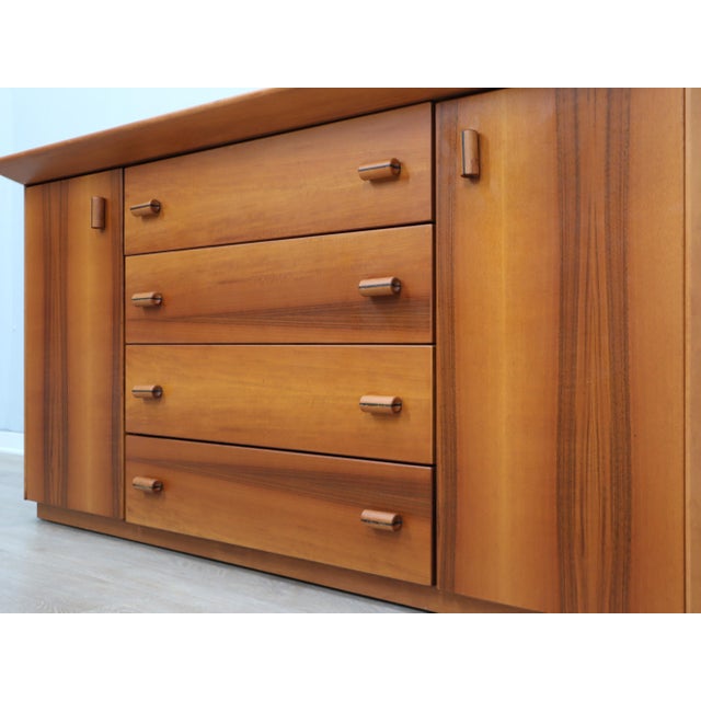 Modernist Brutalist Italian Geometric Sideboard, 1970s For Sale - Image 17 of 18