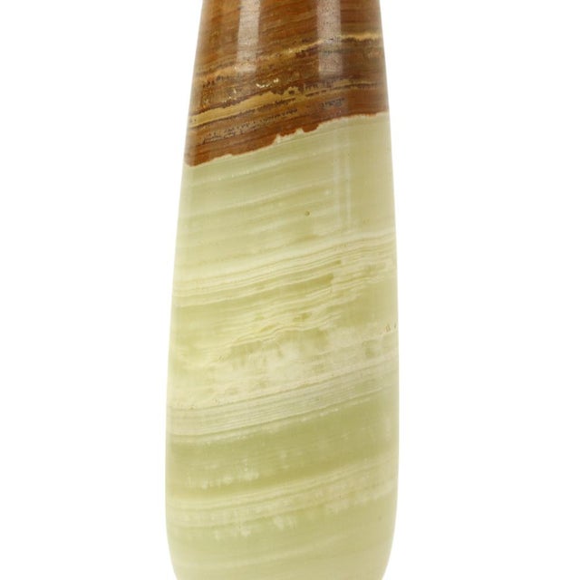 Gold Vintage Table Lamp in Onyx, Marble and Brass, 1960s For Sale - Image 8 of 13