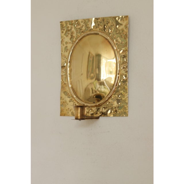 Vintage Swedish Brass Sconces, Set of 2 For Sale - Image 10 of 16