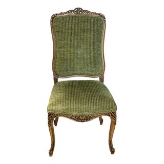 Vintage French Side Chair For Sale