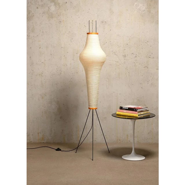 Model 14A Light Sculpture in Washi Paper and Bamboo by Ozeki for Vitra, 2010s, in Flawless conditions. Designed 1950 to...
