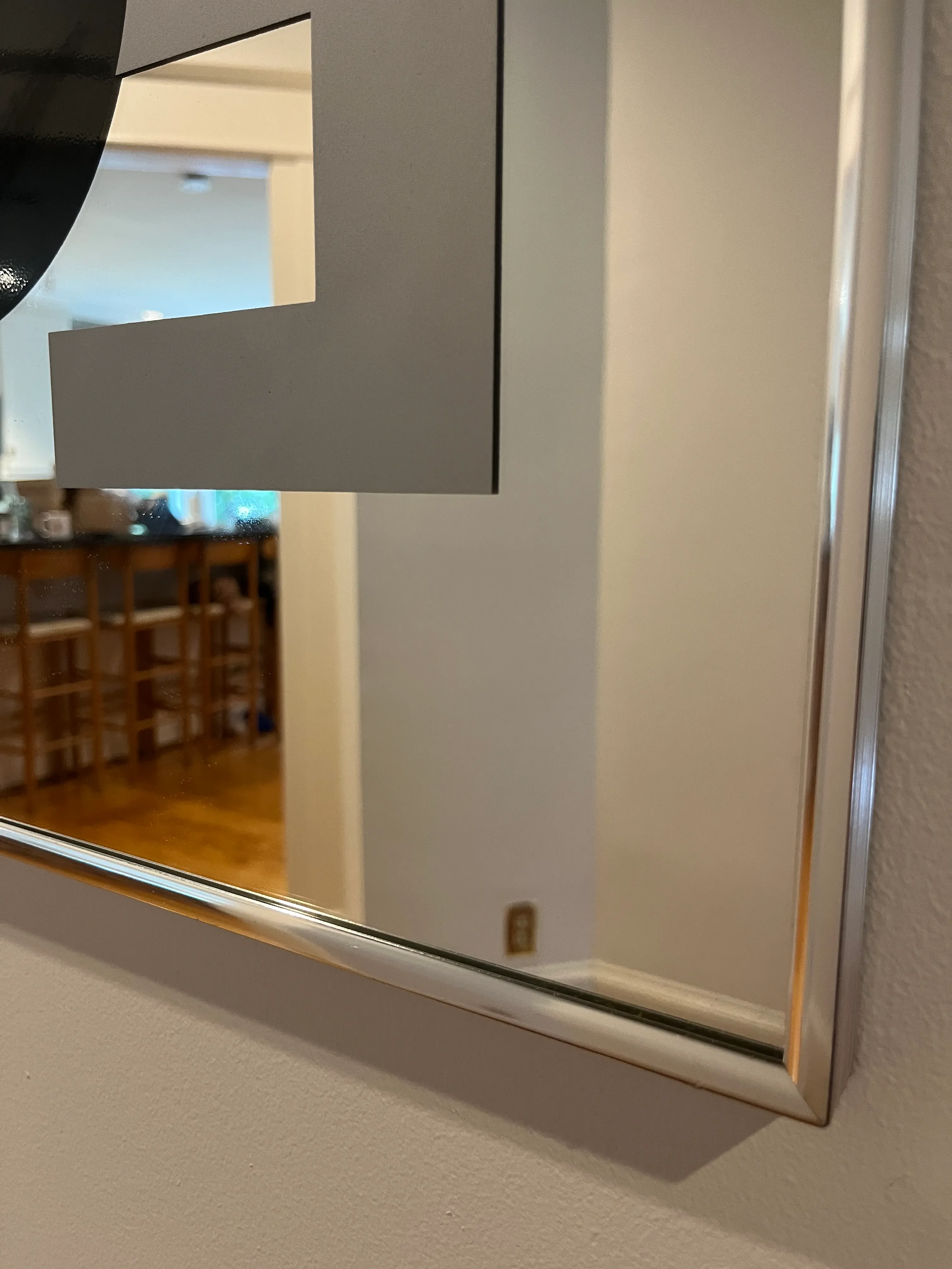 1970's Turner Op-Art Mirror | Chairish