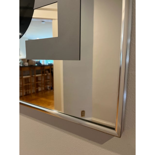 Art Deco 1970’s Turner Op-Art Mirror For Sale - Image 3 of 5
