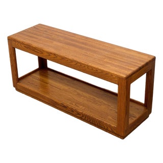 Oak Vintage Entry-Table or Retail Display For Sale
