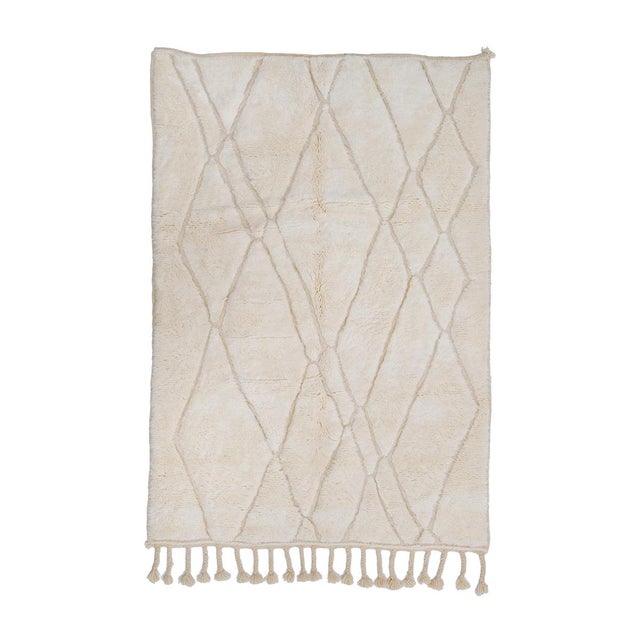 Hand-Knotted Wool Rug by Azele Studio For Sale - Image 12 of 12
