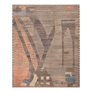 Contemporary Abstract Area Rug For Sale