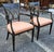 John Widdicomb Pair of J. Widdicomb Neoclassical Partial Gilt Ebonized Wood Upholstered Armchairs For Sale - Image 4 of 10