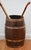 Brown Victorian Country House Coopered Barrel Umbrella Stand in Oak, 1870 For Sale - Image 8 of 15