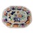 Mid 19th Century Imari Style Floral Meat Platter For Sale