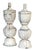 A Lovely Pair of Antique Wood Architectural Balustrades in white paint. Graet bfor Table tops,Library Shelves or can be...