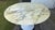 Mid-Century Modern Tulip Dining Table with Champagne Coloured Arabescato Marble in Mint by Eero Saarinen for Knoll International, 1970s For Sale - Image 3 of 10