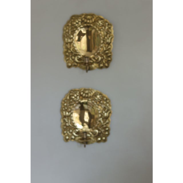 Mid-Century Modern Swedish Brass Sconces, Set of 2 For Sale - Image 18 of 18