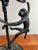 Bronze Vintage Maitland Smith Style Monkey and Palm Tree Bronze Candelabra For Sale - Image 8 of 9