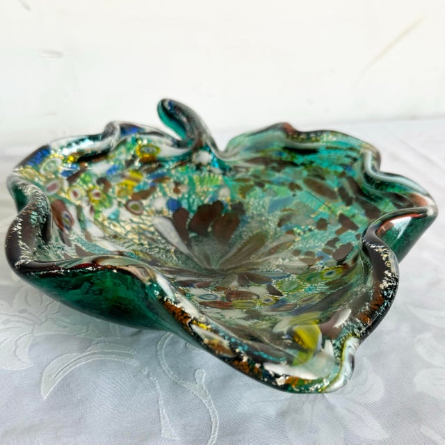 Murano Vintage Muranese Tutti Frutti Bowl For Sale - Image 4 of 8
