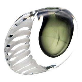 Mid-Century Modern Sculptural Glass Vessel by Antonio Da Ros for Cenedese, 1950s For Sale