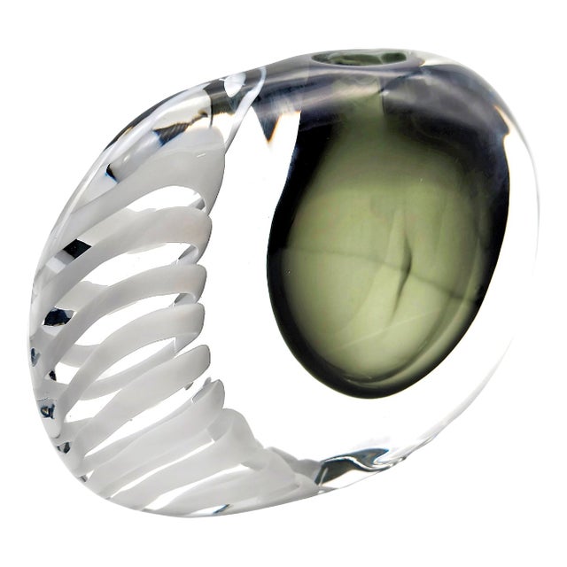 Mid-Century Modern Sculptural Glass Vessel by Antonio Da Ros for Cenedese, 1950s For Sale