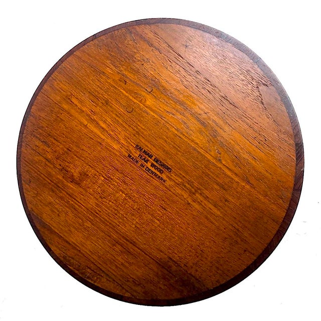 1960s Kalmar Designs Danish Teak Wood Bowl For Sale - Image 15 of 17