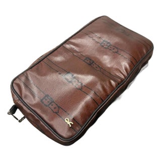 1980s Vintage Canvas Clutch by Roberta Di Camerino For Sale