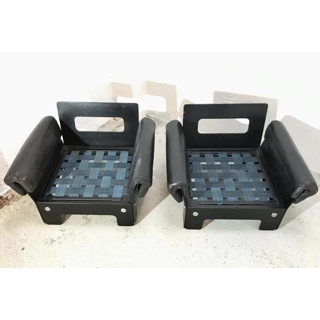 Black Set of Armchairs by Sigurd Remell for Vatne Møbler, 1968 For Sale - Image 8 of 9