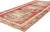 54122 Vintage Turkish Oushak Rug, 03'04 x 06'11. The Crimson Covenant: A Vintage Turkish Oushak Masterpiece of Symbolic...