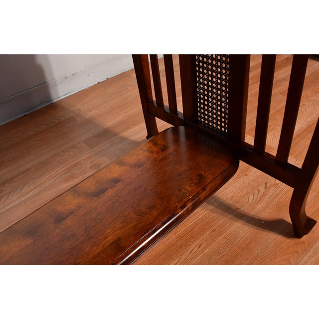 Brown 1930s English Regency Mahogany Office Desk / Writing Desk For Sale - Image 8 of 13