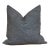 Misty Gray Hand-Stitched Pillow Cover For Sale