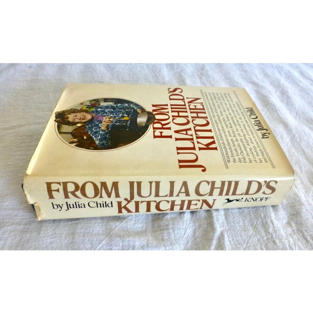 Mid-Century Modern 1975 Vintage 'From Julia Child's Kitchen, Early Printing For Sale - Image 3 of 9
